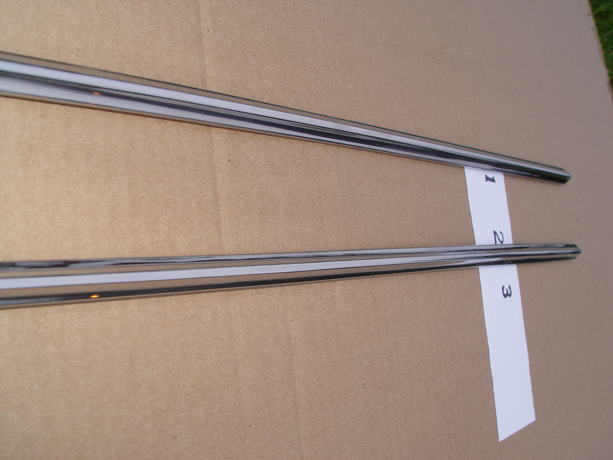 1965, 1966 Two Door Quarter Body Side Moldings